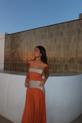 VESTIDO PUENTE NARANJA