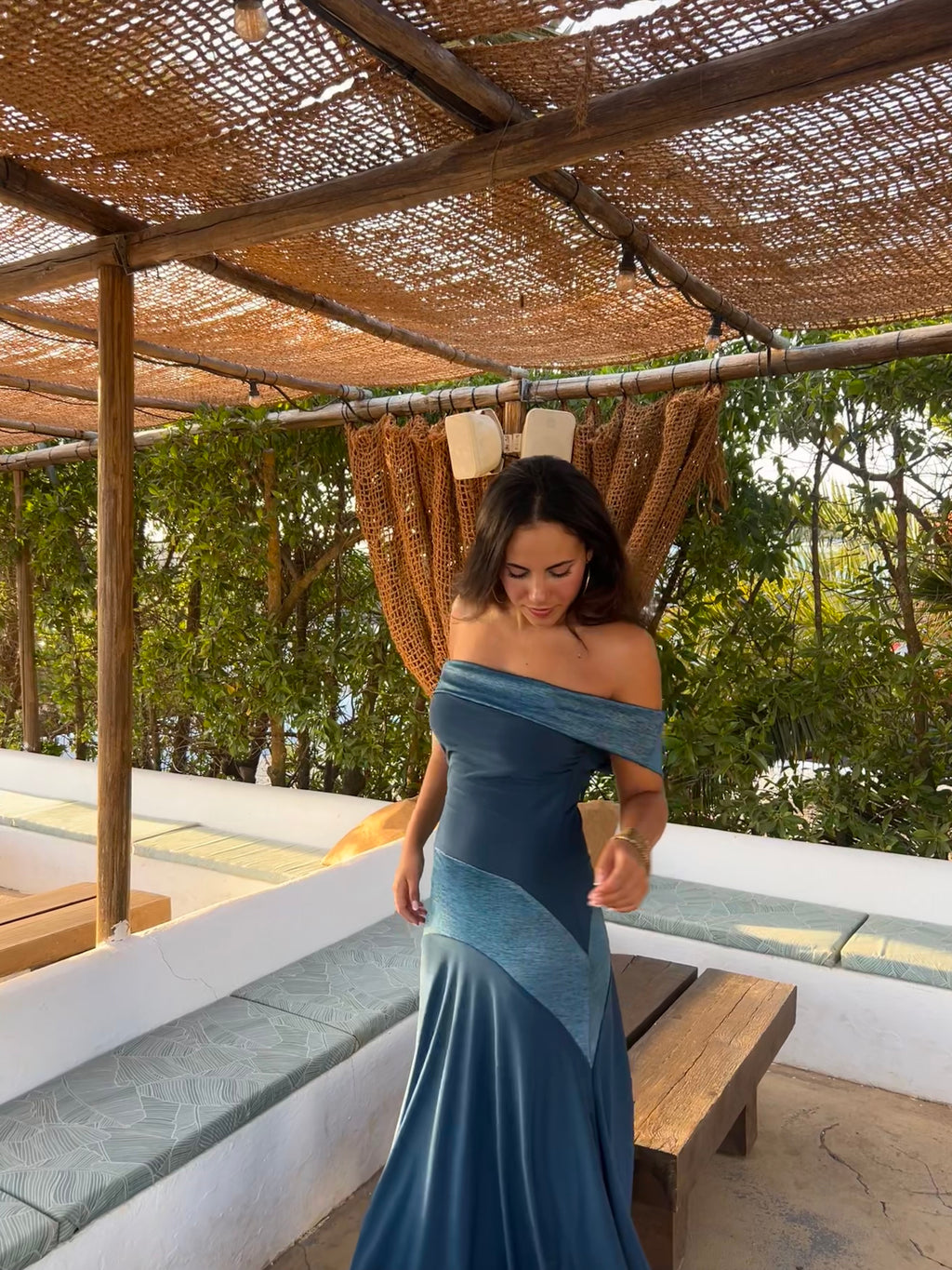 VESTIDO PUENTE AZUL